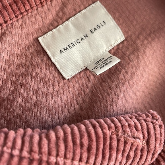 Cropped Corduroy Button Up - Picture 2 of 4